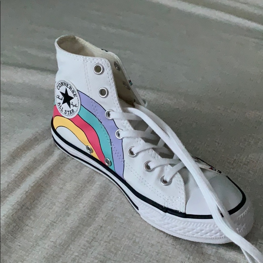 Rainbow Unicorn Converse